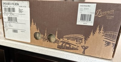 Danner Men's Waterproof GORE-TEX Brown/Green Leather Lace-Up Boots US 11.5 D