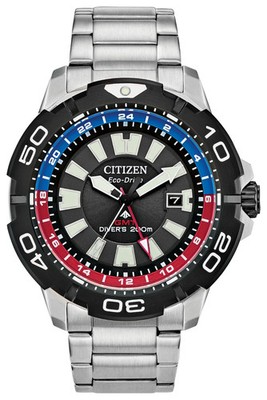 CITIZEN Promaster Diver Eco-Drive Men s Watch GMT BJ7128-59E