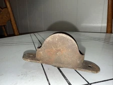 Vintage Cast Iron Old Antique Window Sash Pulley 4 1/2” x 1”