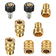 Pressure Washer Adapter Set, M22 14mm to 3/8" Quick Connect Kit for Power Was...