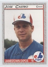 1990 Bill Pucko Jamestown Expos Jose Castro #29 0f4