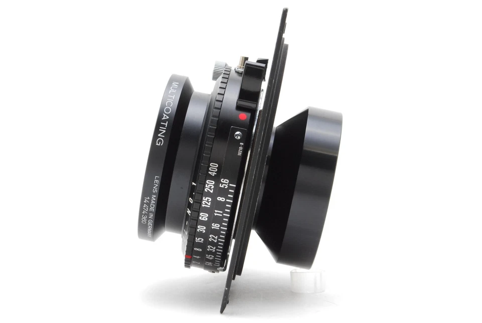 [Excelente COMO NUEVO] Placa de lente Schneider APO SYMMAR 180 mm f/5,6 MC COPAL 1 de JAPÓN Foto 3 de 4