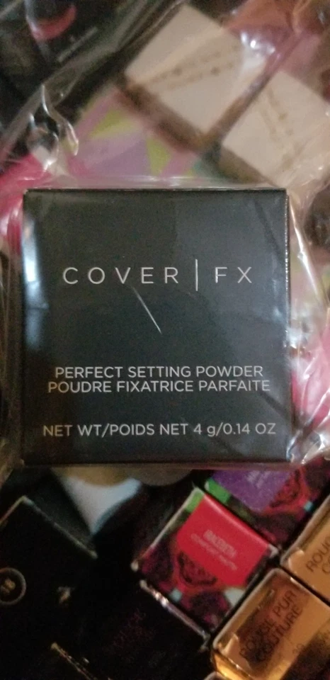 Cover FX Perfect Setting Powder Translucent Deep 0.14 oz TRAVEL SIZE- NEW IN BOX - Image 2 of 4