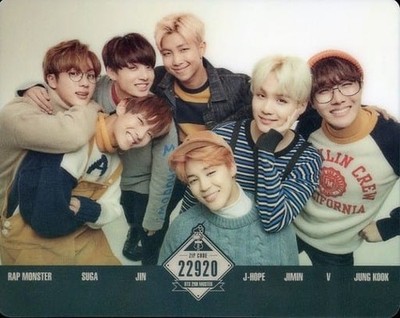 BTS 2ND MUSTER ZIP CODE 22920 Mouse Pad Used Japan