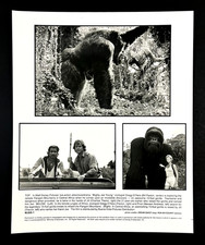 1998 Mighty Joe Young Gorilla Bill Paxton Charlize Theron Vintage Press Photo