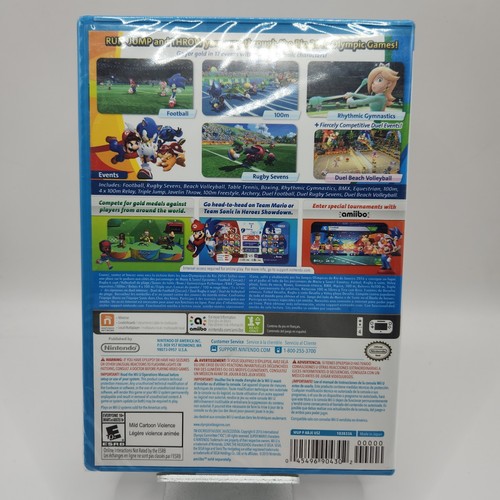 Mario & Sonic at the Rio 2016 Olympic Games (Nintendo Wii U, 2016) Nuevo Precintado EE. UU. - Imagen 2 de 3