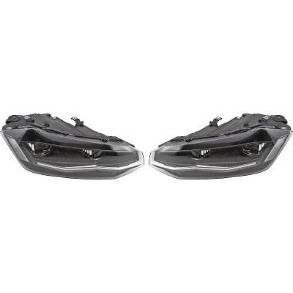 Diederichs 2209486 Hauptscheinwerfersatz Vorne FüR VW Polo VI (AW1, BZ1, AE1) 20-image