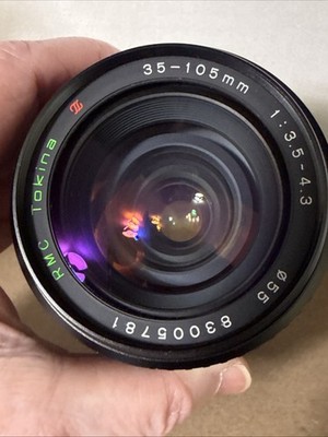 RMC Tokina 35–105mm f/3.5–4.3 Close Focus Zoom Lens – Canon FD