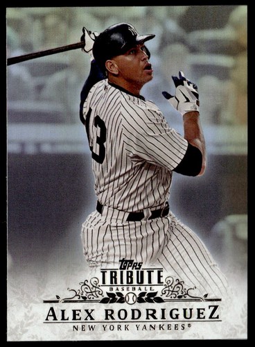 2013 Topps Tribute Alex Rodriguez [Gold] #3 card