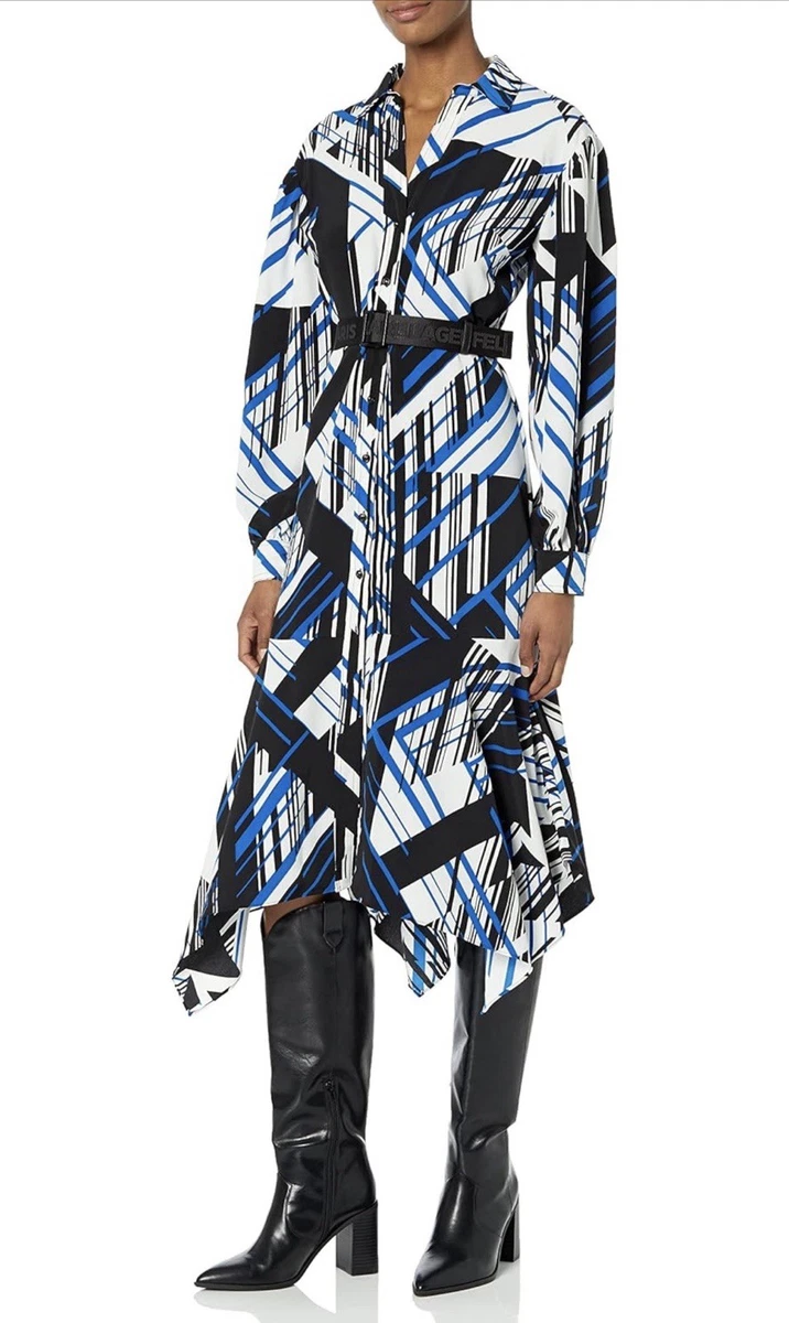 chinese dress ladies KARL LAGERFELD Women's Lace Cut Outs Long Dress at Amazon Women's Clothing  store