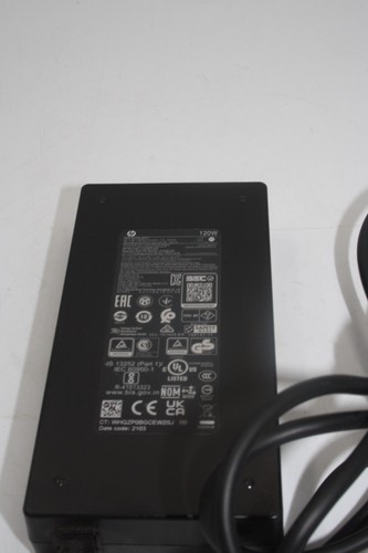 HP L41423-002 120W 19.5V 6.15A-AC Adattatore Caricatore di Alimentazione - GRATIS UK CONTINENTAL POST - Foto 3 di 9