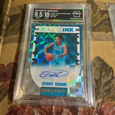 devonte graham #RI-DG rookie ink Autograph Rookie card Graded arena 9.5 auto 10. rookie card picture