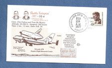 SHUTTLE ENTERPRISE 747 IC-4 FEB 28,1977 EAFB SPACE VOYAGE COVER NASA