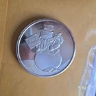 1 oz .999 Fine Silver Round Snowman