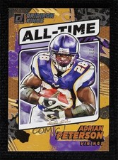 2021 Donruss All-Time Gridiron Kings Studio Series 12/100 Adrian Peterson 0d44
