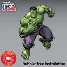 The Incredible Hulk Vinyl Decal Laptop Bumper Sticker Helmet Wall Window
