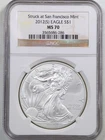 2012-(S) 1oz Silver American Eagle MS70 NGC 3565686-286