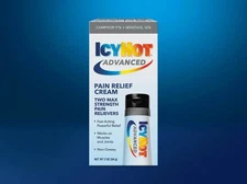 Icy Hot Advanced Pain Relief Cream - Dual Max Strength Pain Reliever 2oz