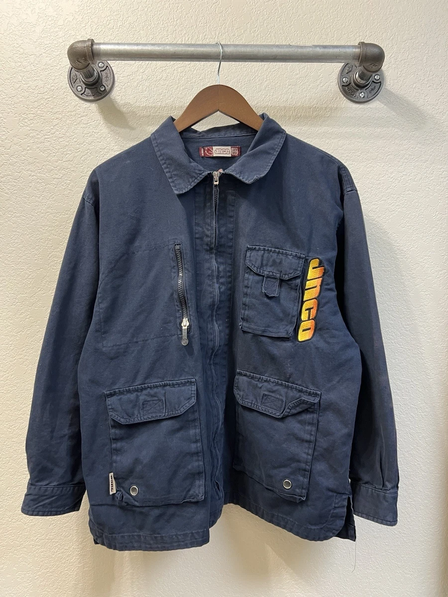 Navy Utility Jacket In Vintage Outerwear Coats & Jackets For Men