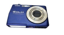 CASIO EXILIM EX-Z700 Blue Compact Digital Camera Tested Working Retro from Japan