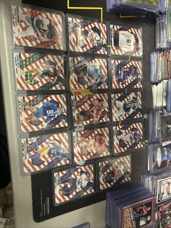 (14) 2025 Mosaic Candy Cane Parallel RC Lot