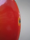 VTG 60s Descoware Flame Orange Oval Enameled Cast Iron Mini Dutch Ovens Ramekin — photo 10