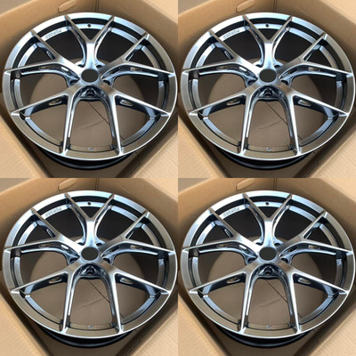 Brand New Set of 20 inch BBS FIR Hyper Black Style Rims Wheels 20x9.0 5x114.3