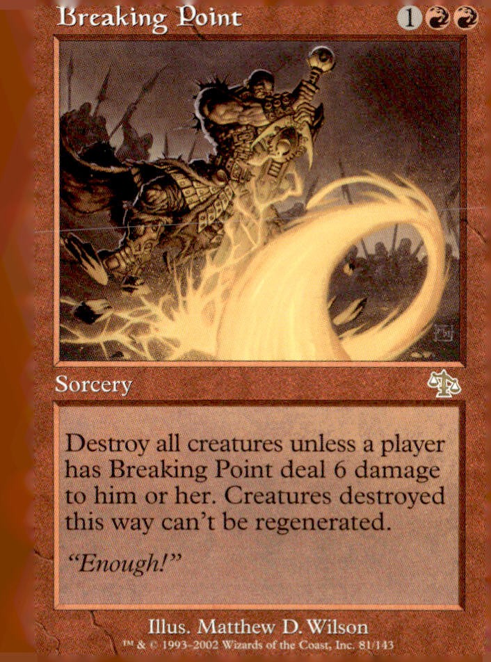 Judgment #81 Breaking Point