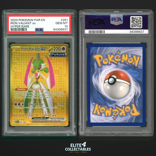Iron Valiant EX 261/182  - PSA 10 (Paradox Rift)