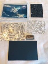 HERO ARTS My Monthly Hero Kit Stamp Die December 2022 Space Travel