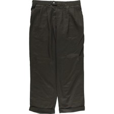 Vintage 1970'S Ralph Lauren Chaps two-pleat wool pants/slacks made in Canada...