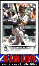 2022 Topps Update #US242 Donovan Walton Seattle Mariners