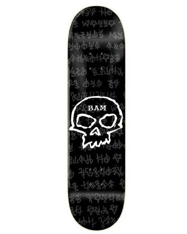 Zero Skateboards ZERO x BAM Strigoi Skull Deck 8,25" Bam Margera Skateboard Deck