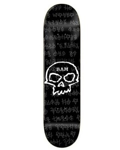 Zero Skateboards ZERO x BAM Strigoi Skull Deck 8,25 Bam Margera Skateboard Deck