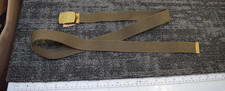 NEW NOS Heritage Boy Scout Official Uniform Green Belt M L 46  Brass Buckle