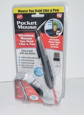 Pocket Mouse Pen As Seen On TV Genuine USB Wireless Optical 2-in-1 Digital Pen