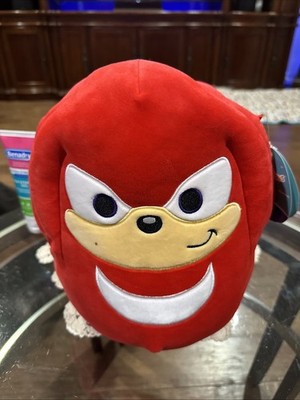 Sonic Sega Squishmallow 8'' Knuckles Hedgehog Racing Game Plush Toy