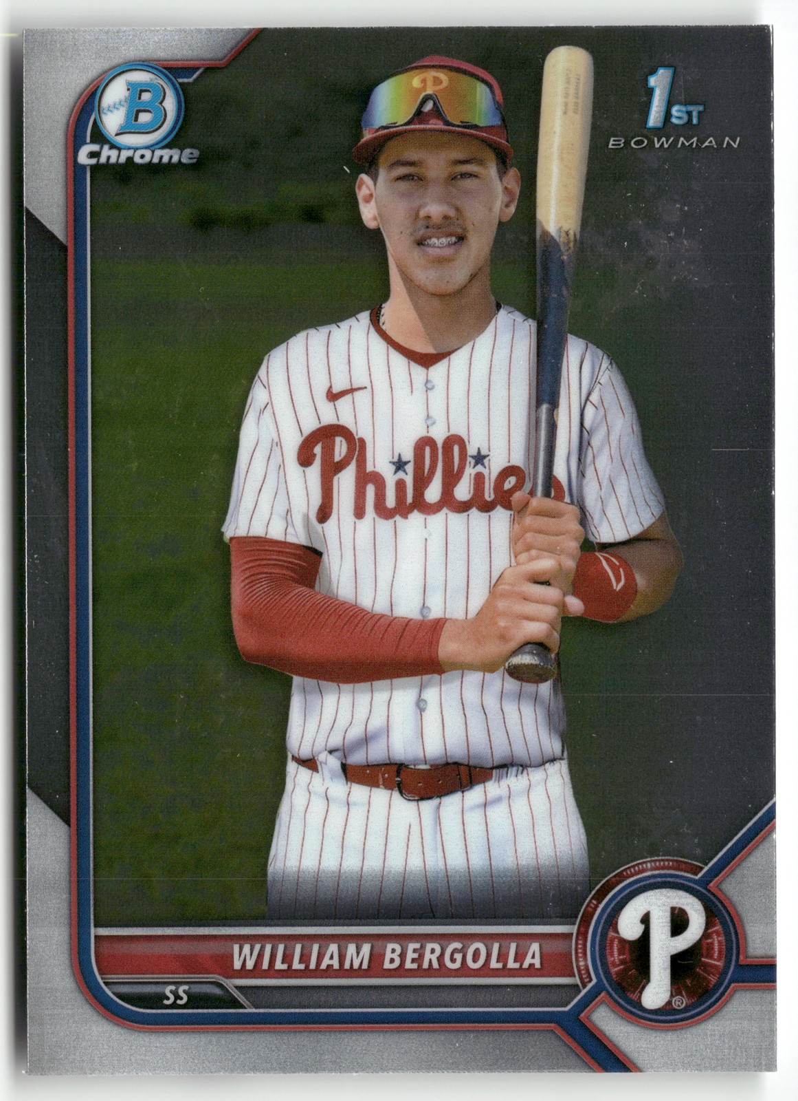2022 Bowman Chrome #BCP-159 William Bergolla Prospects