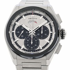 ZENITH Defy El Primero 21 95.9005.9004 Silver Men's Used Watch #21125