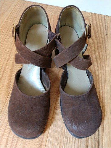 Vintage Monkey Wards 60s/70s Mary Janes Block Heel Womens Shoes 5 1/2 B, $54.99 - Photo 3