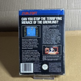 Gremlins 2 The New Batch NES PAL FRA NES-2Z-FRA bo&icirc;te notice