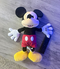 Disney Mickey Mouse Plush Stuffed Animal, Red Shorts Yellow Shoes, Medium 14-24"