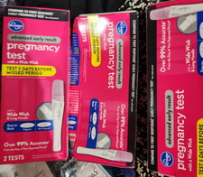 LOT OF 3 X Kroger Advanced One Step Early Pregnancy Test - SEE PICTURE