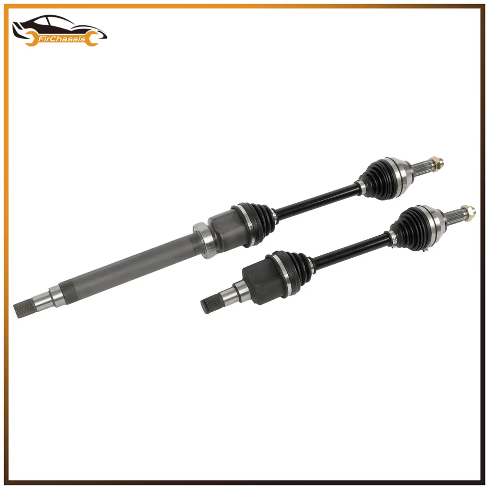 For Ford Focus 2000-2011 2.0L 2.3L FWD Pair of Front CV Axle Shaft Assembly - Image 4 of 4