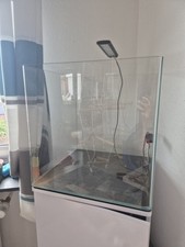Aquarium 100L inkl. Regal weiß