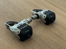 LOOK PP 396 Clipless Road Bike Pedals Silver, Multitensor Adjustment