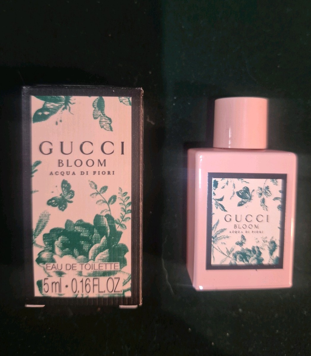 Gucci Bloom Aqua Di Fiori EDT .16/5ml Travel Size/mini NIB | eBay