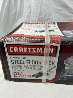 RARE NOS Craftsman Low Profile 2-1/2 Ton Steel Jack 9-50165 for