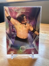 2025 Topps WWE Universe Umaga Dazzling Debuts Insert #DDE-14