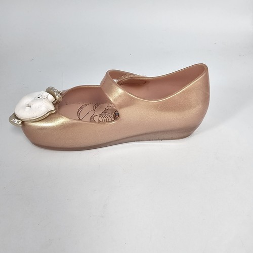 MINI MELISSA Disney La Bella y la Bestia Zapatos Planos Talla 7 Niño Pequeño - Imagen 7 de 11